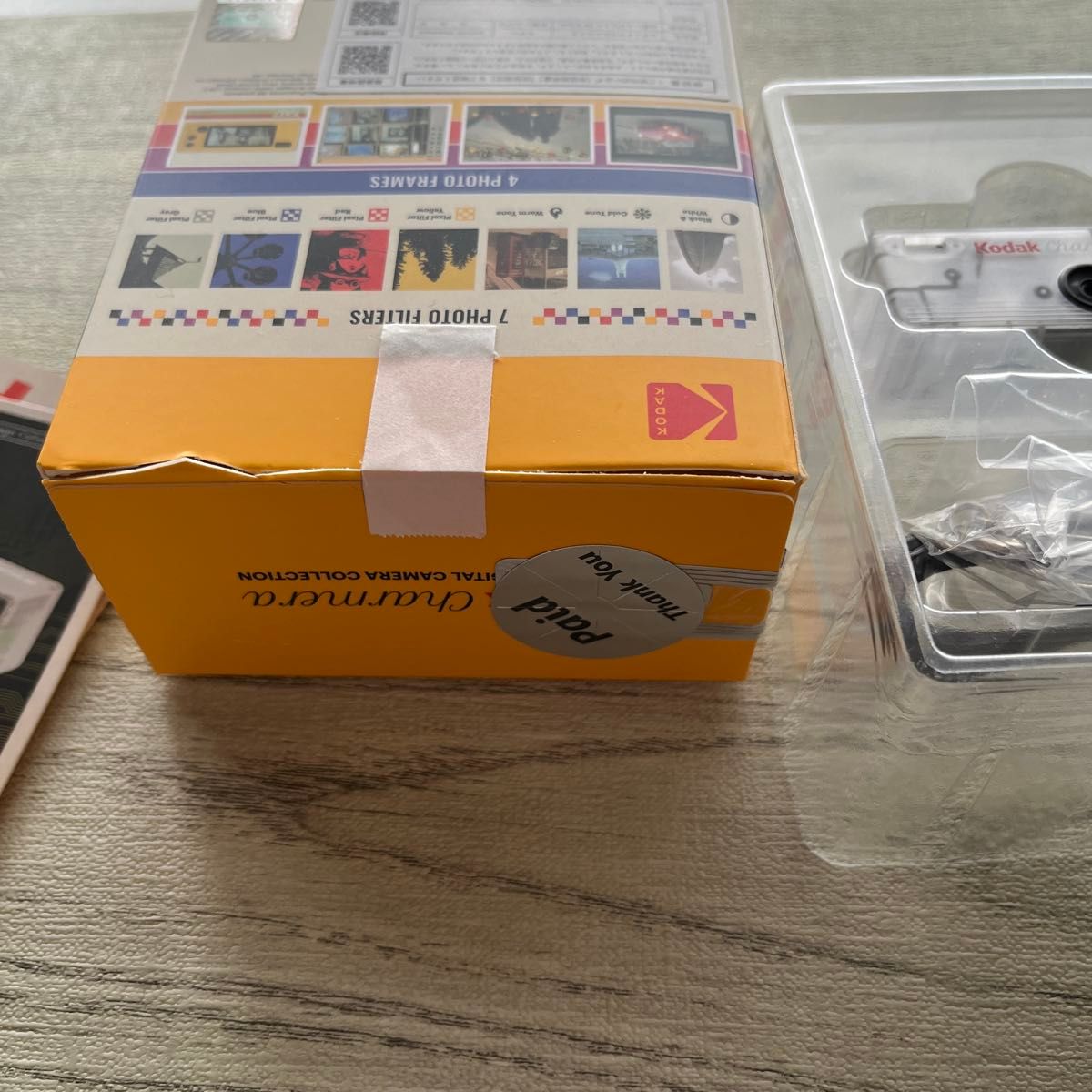 Kodak Charmera シークレット スケルトン クリア デジタルカメラ