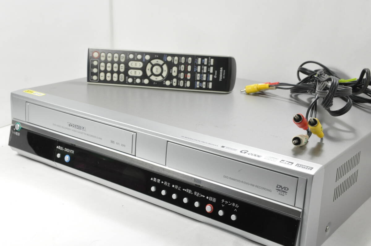 A26 東芝 D-VR5ビデオ一体型DVDレコーダーVHS～DVDにダビングに。 A26