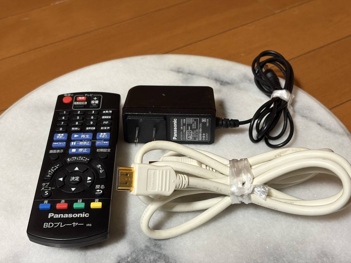 Panasonic ブルーレイディスクプレーヤー DMP-BD90 リモコン Panasonic