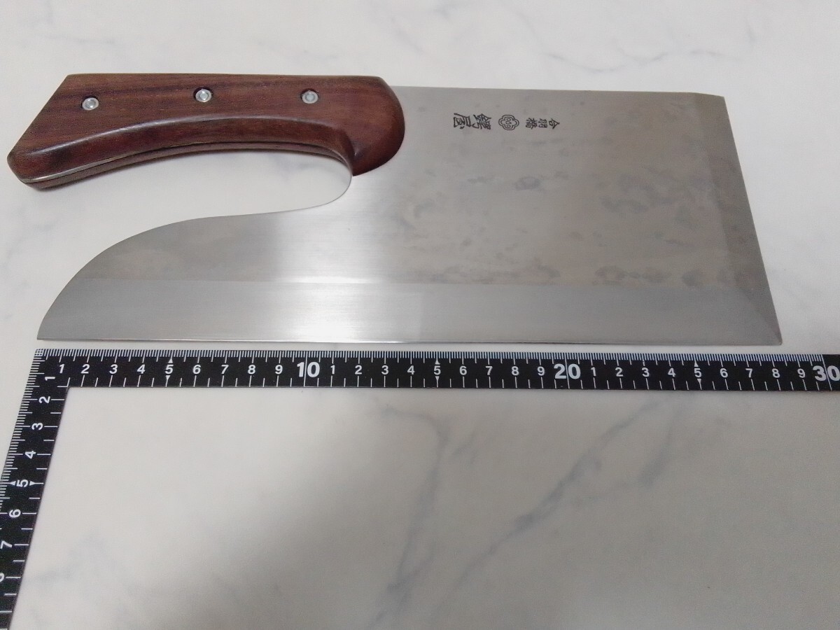 合羽橋 鍔屋 蕎麦切り包丁 刃渡り28 5cm つば屋 麺切り うどん #エ