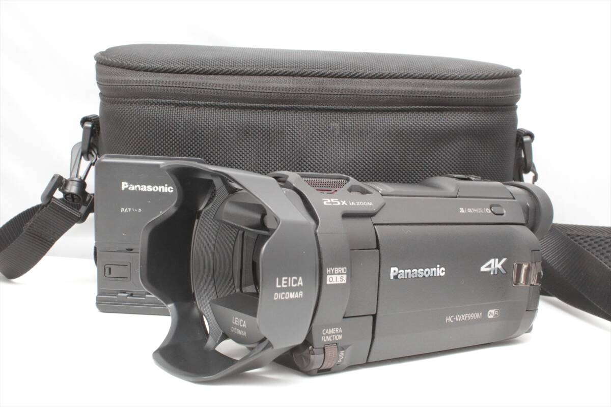 スマホ転送 Panasonic HC-WXF990M ビデオカメラ SDカード128GB付き