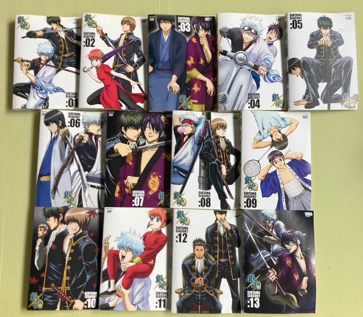 銀魂 SEASON2 13巻全巻セット 管理番号36861 DVD レンタル落ち アニメ