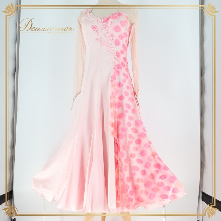 インザムードドレス 【美品 日本製 社交ダンス衣装】in the MOOD