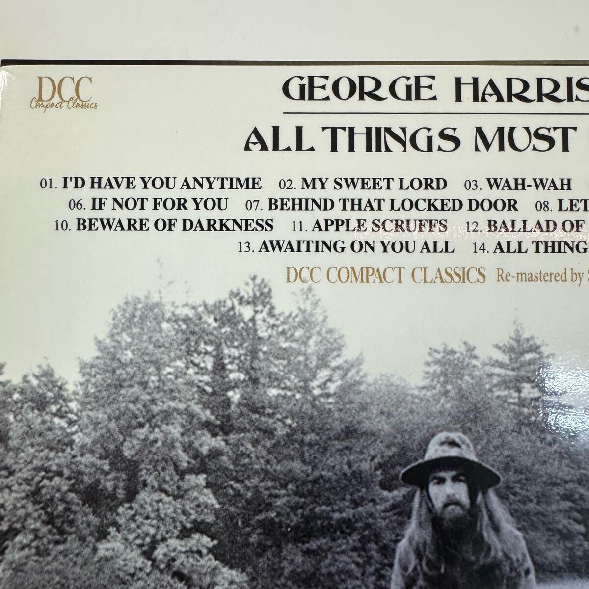 再入荷 GEORGE HARRISON / ALL THINGS MUST PASS DCC COMPACT CLASSICS