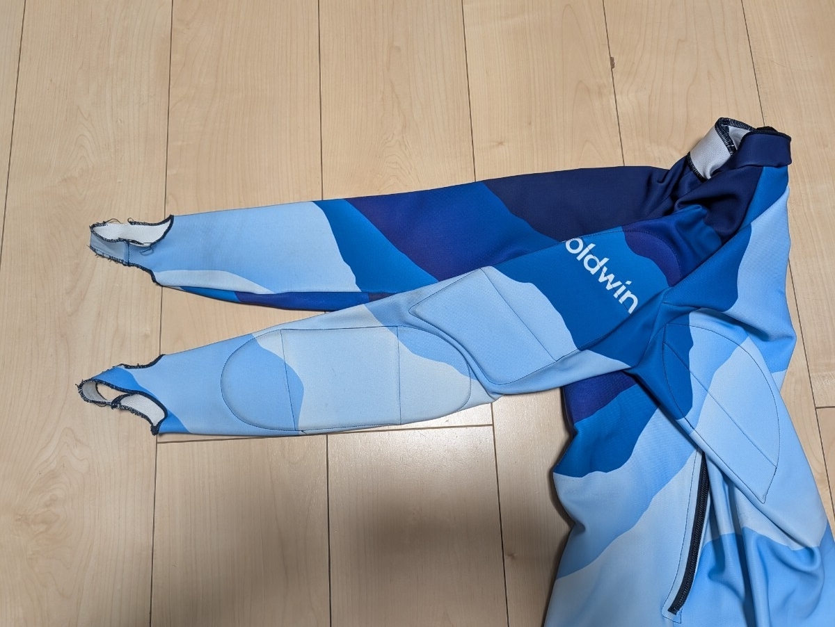 160 ゴールドウィン ジュニア GSスーツ GJ23301 ブルー スキー