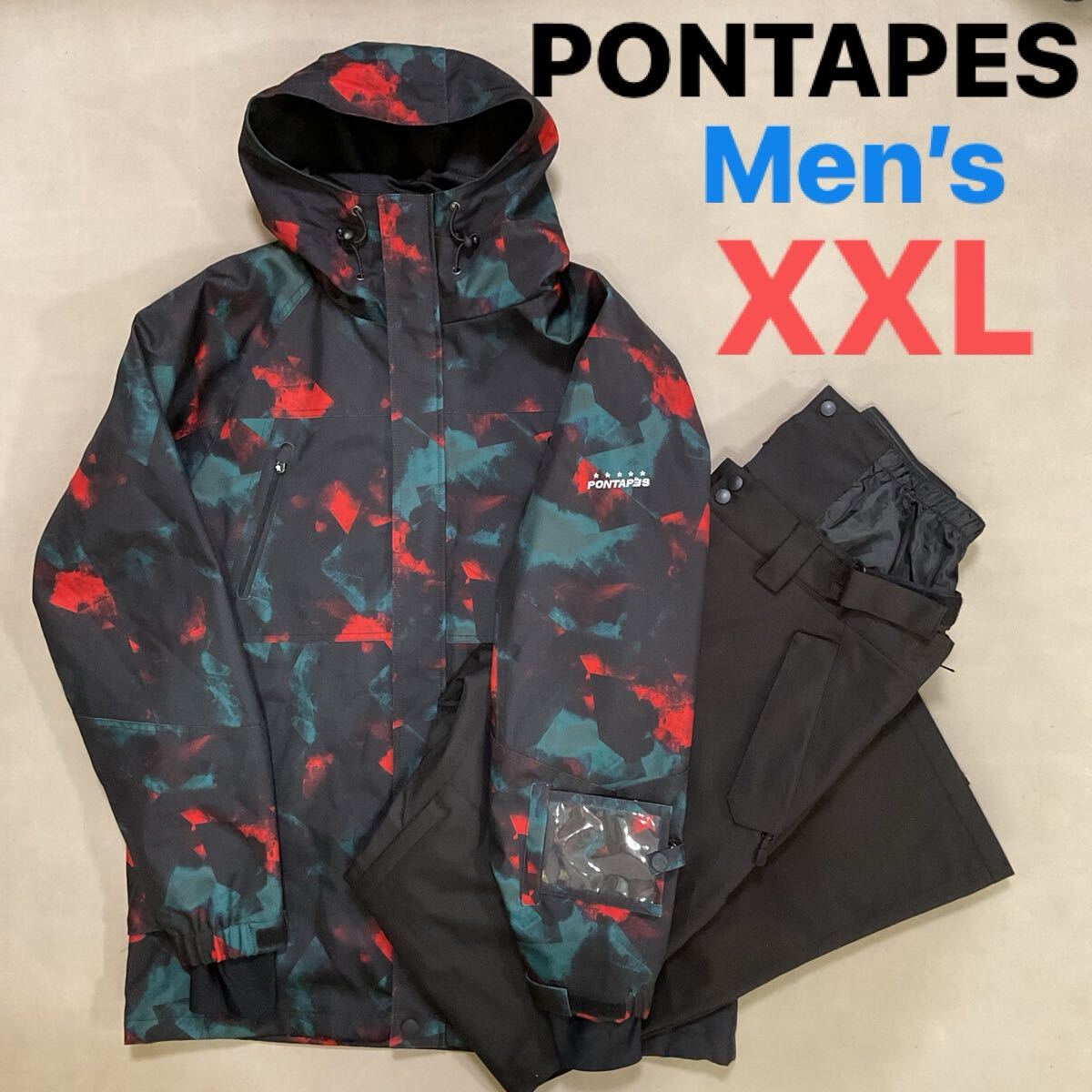 超美品】PONTAPES ポンタペス himass mania メンズXXL スノーボード
