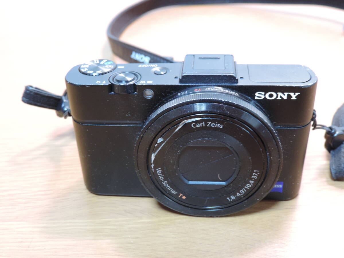 SONY/ソニー デジカメ RX100MⅡ 動作品 本体/バッテリー/SDカード 383K
