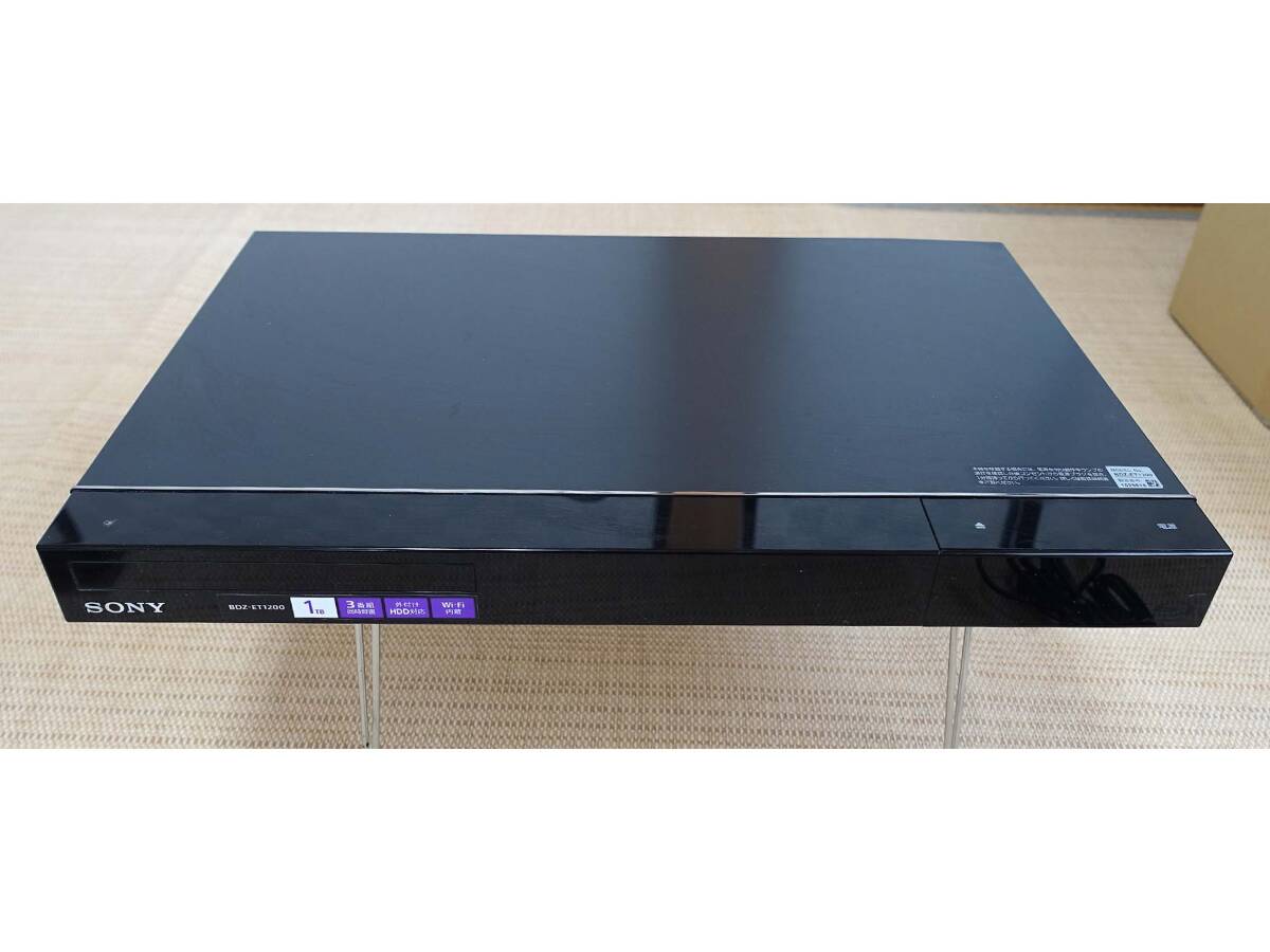 送料無料 SONY ソニー ブルーレイディスク/DVDレコーダー BDZ-ET1200 3