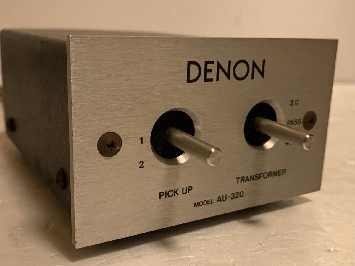 DENON AU-320 MC昇圧トランス 動作確認済み｜Yahoo!フリマ（旧PayPay