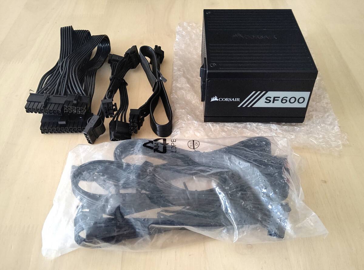 Corsair SF600 600W SFX電源ユニット +追加ケーブルあり｜Yahoo!フリマ