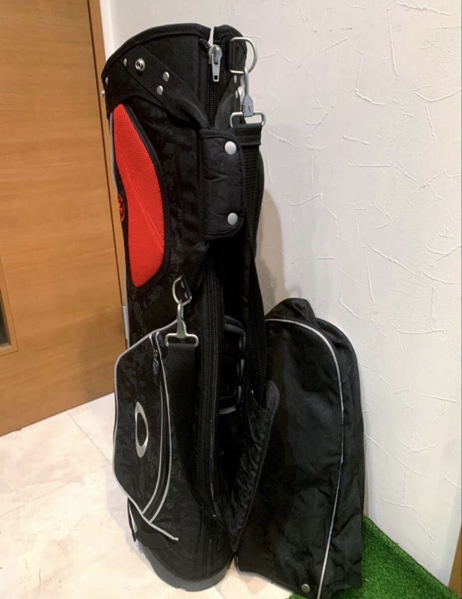 送料無料 希少 美品 オークリー スカル ブラックデジタルカモ スタンド