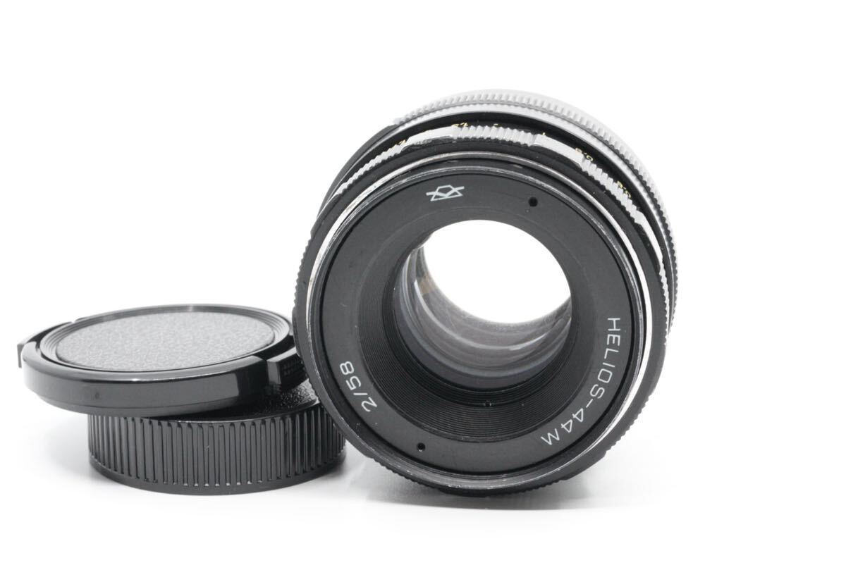 訳有セール Helios-44M 58mm f2 ヘリオス M42マウント ぐるぐるボケ