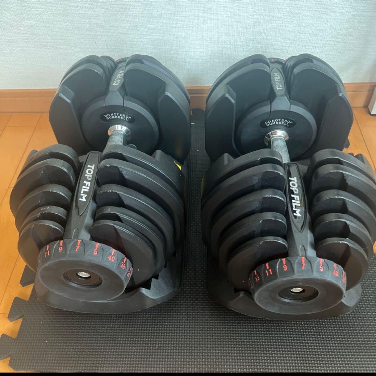 TOPFILM可変式ダンベル 40kg 1個｜Yahoo!フリマ（旧PayPayフリマ）