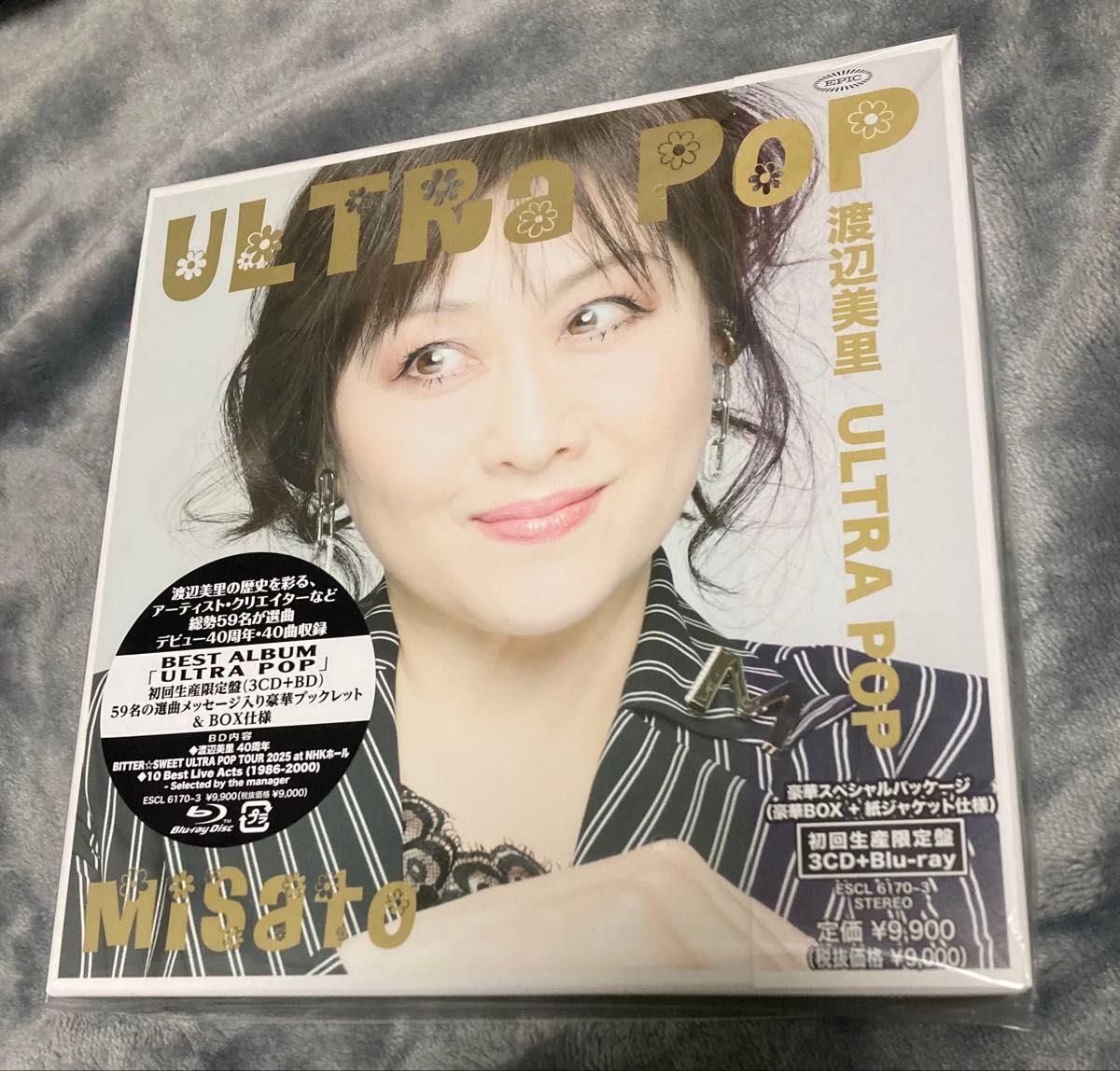 新品・未開封 渡辺美里 ULTRA POP 初回生産限定盤 3CD+Blu-ray BOX仕様