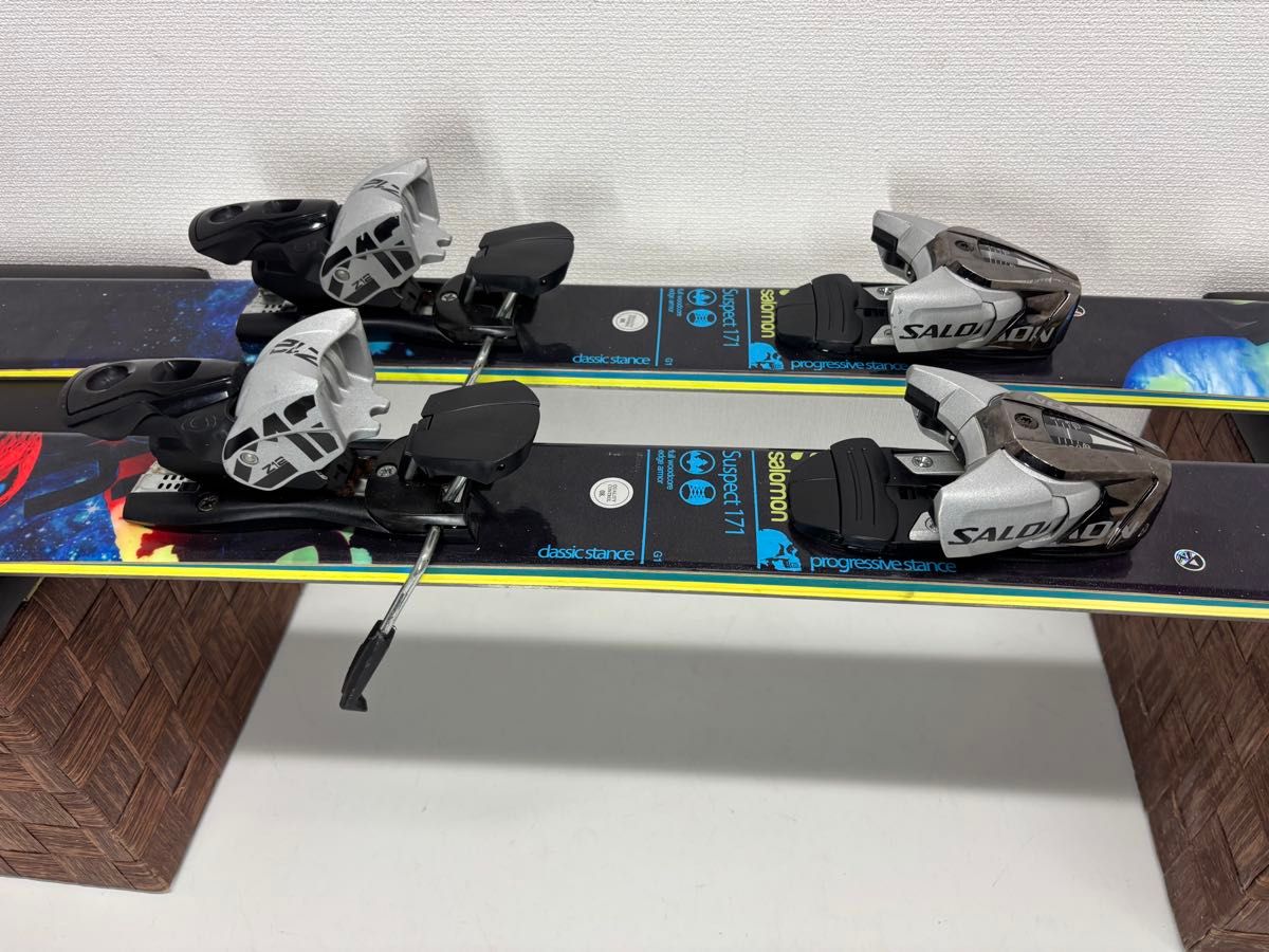 サロモン Salomon スキー板 Suspect 171 ツインチップ 171cm フリー