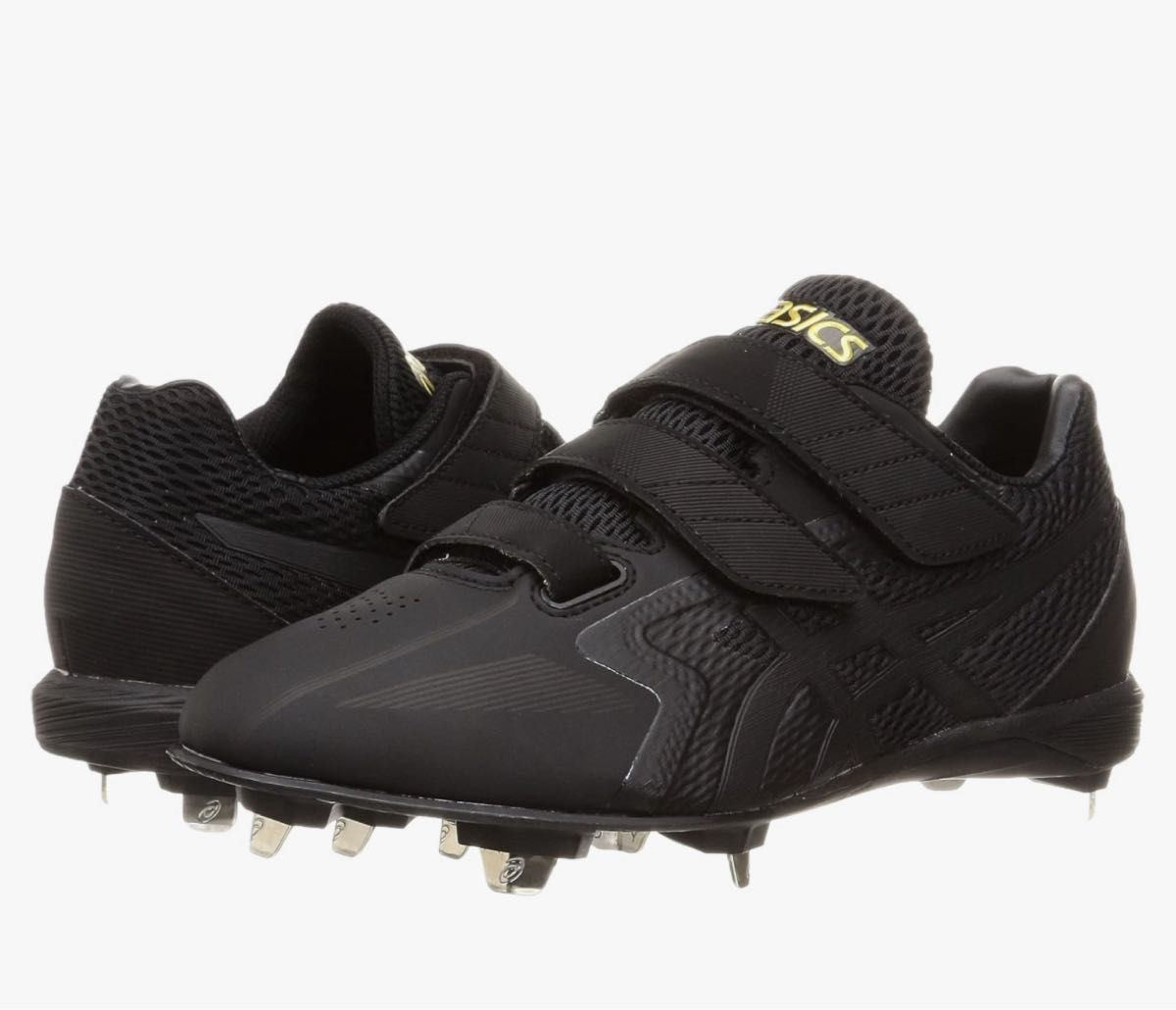 新品 アシックス 野球 スパイク ゴールドステージMG ブラック 25 0
