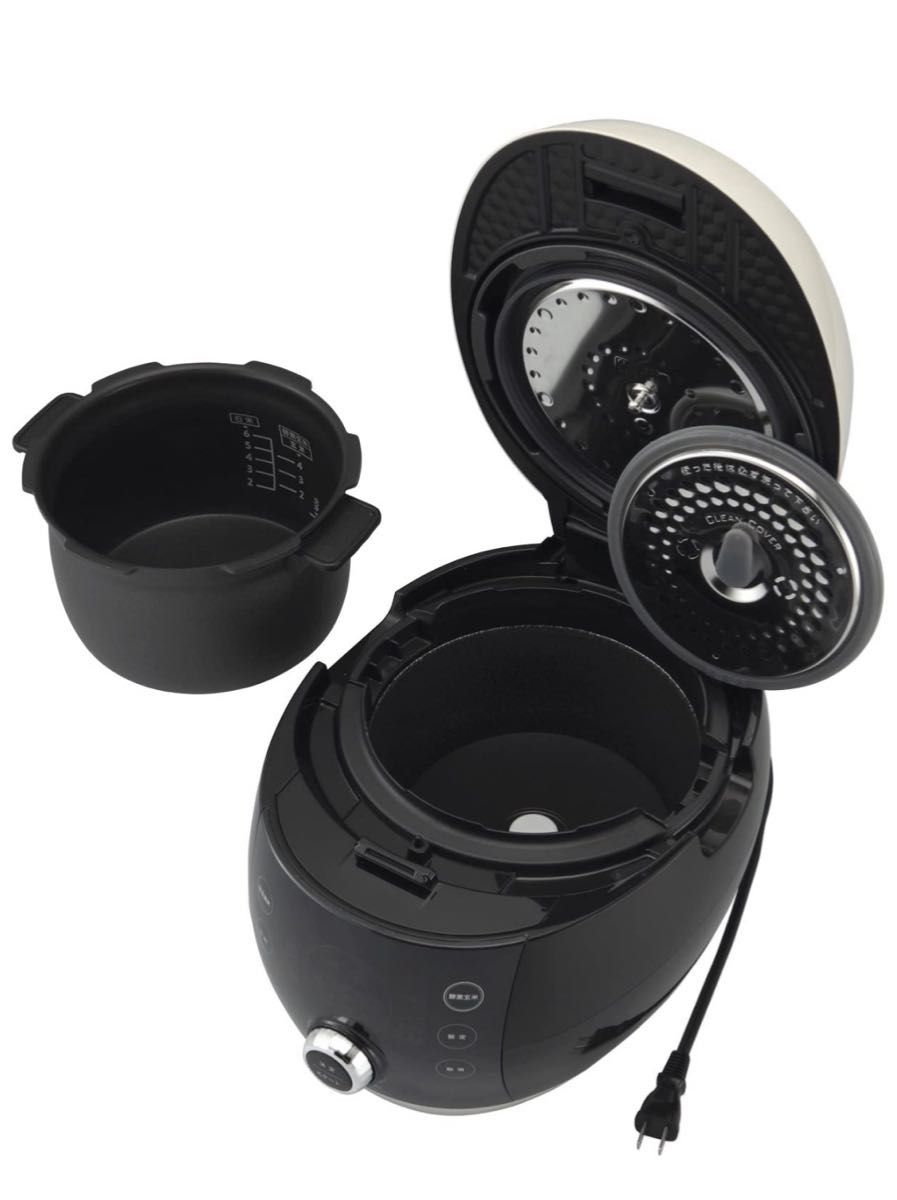 極美品] 酵素玄米Labo 炊飯器 MM03JP 酵素玄米4合/白米6合 ブラック