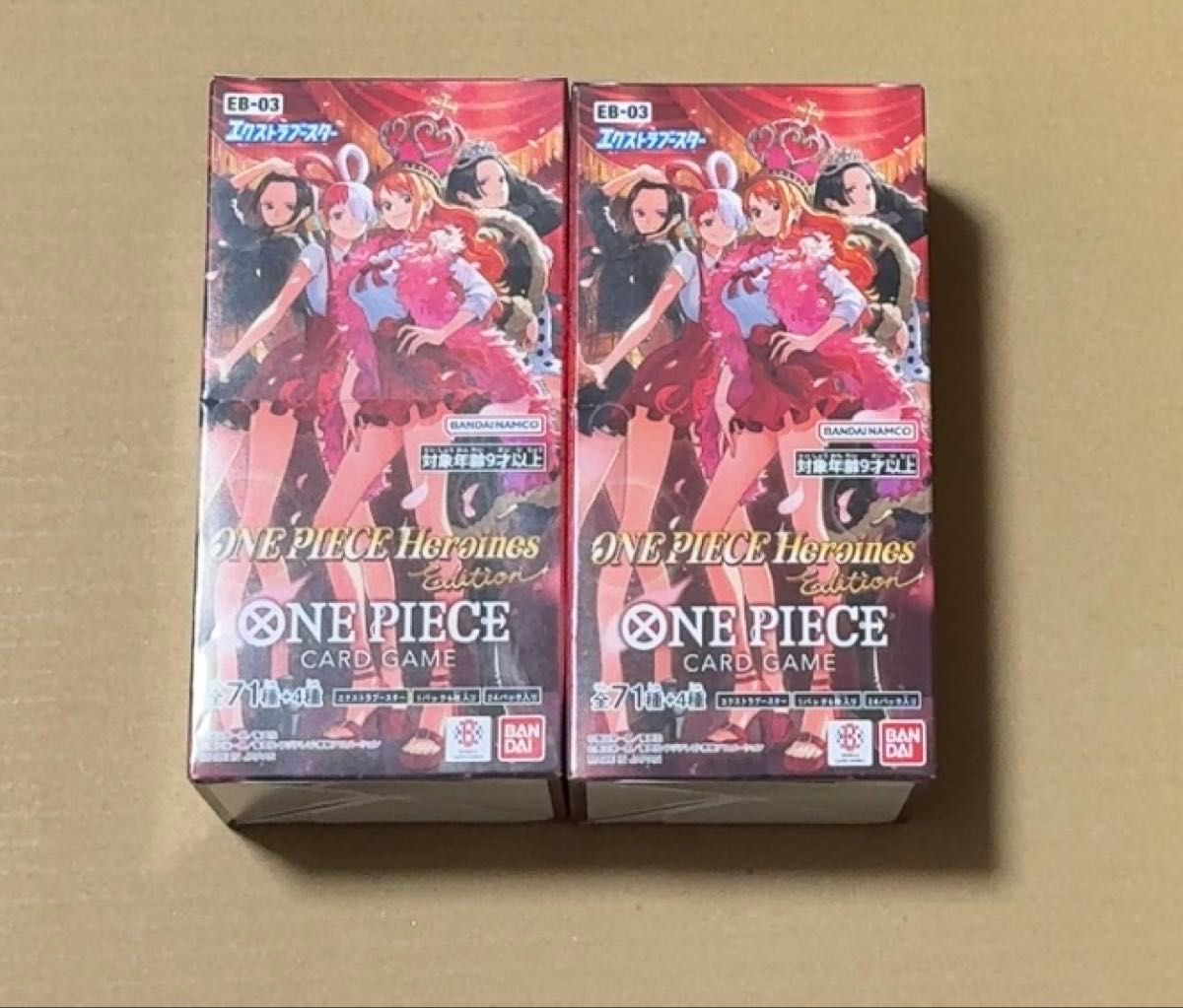 ワンピースカード Heroines Edition 新品テープカットのみ 2BOX｜Yahoo