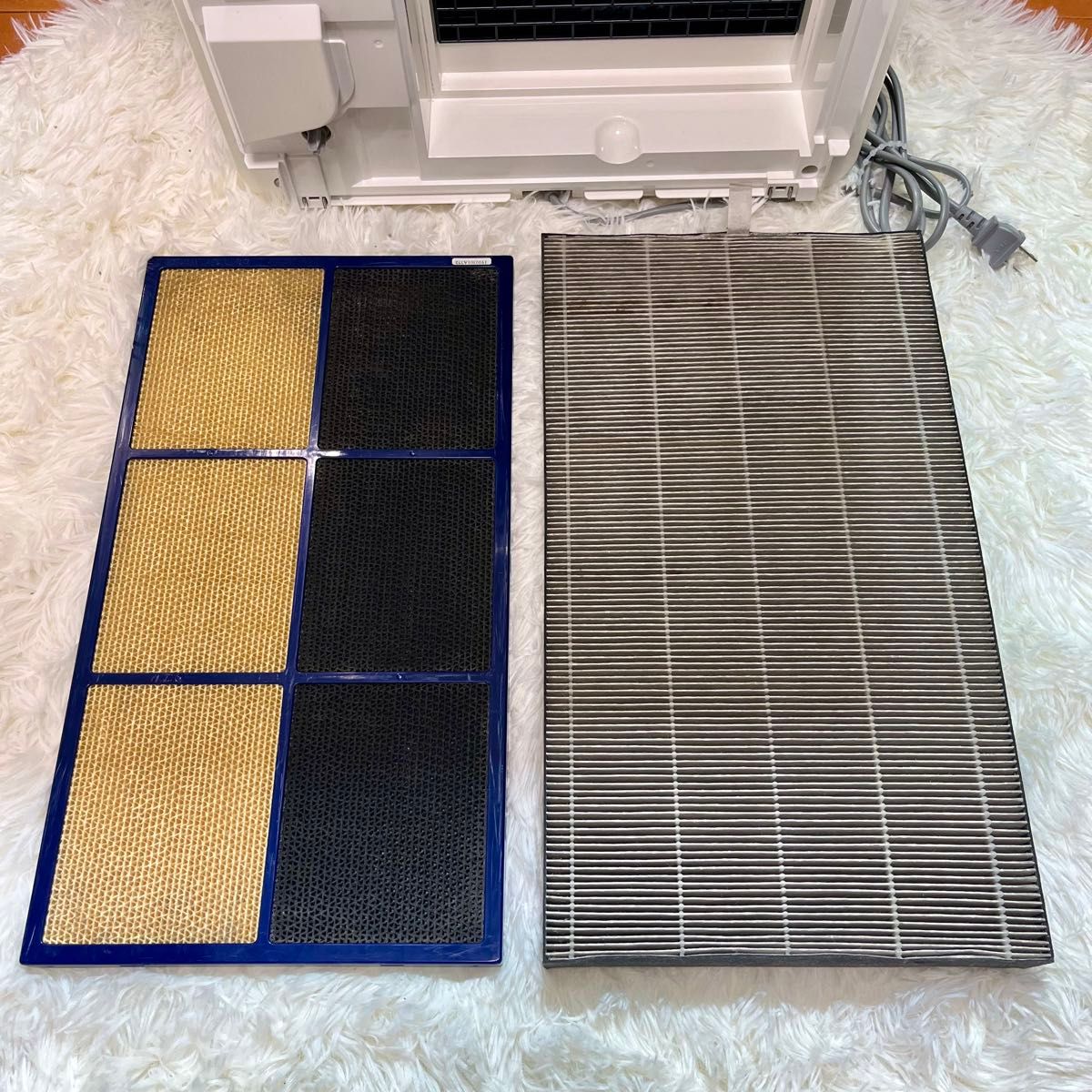 美品/2019年製】SHARP シャープ 加湿空気清浄機 KI-JX75-W プラズマ