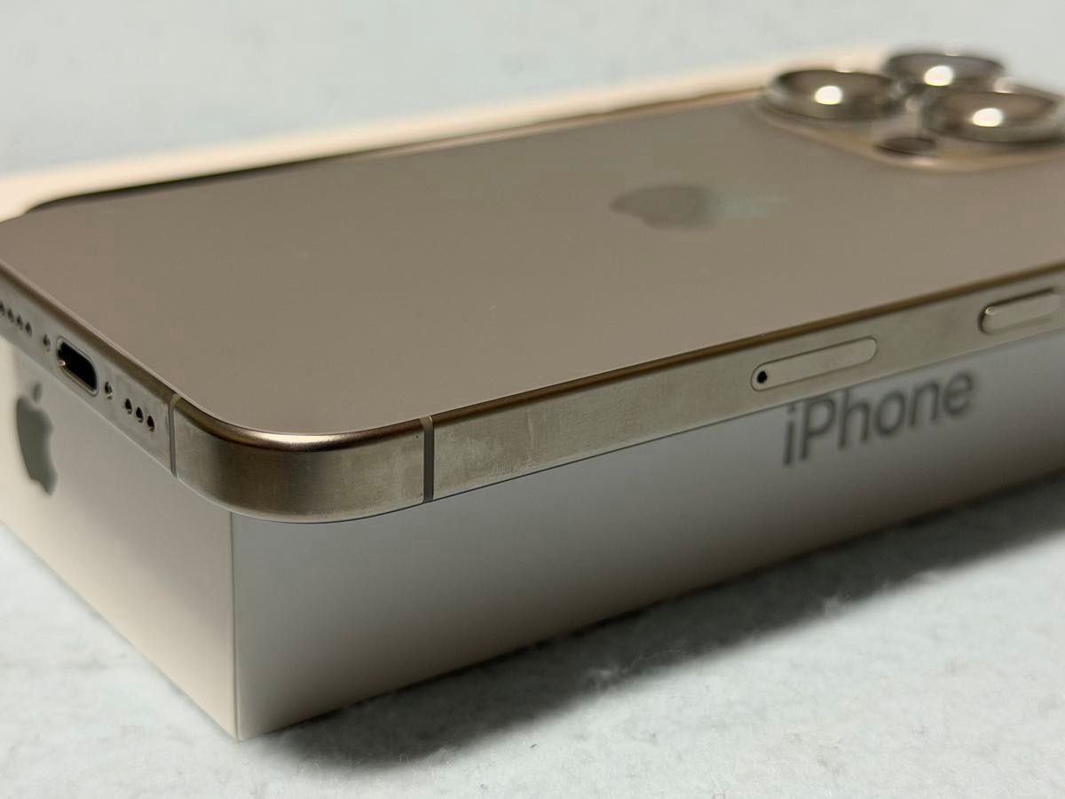 iPhone 15 Pro 512GB ナチュラルチタニウム SIMフリー バッテリー86