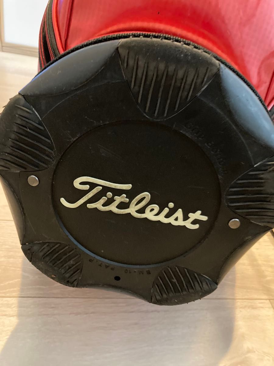 美品！希少！タイトリスト キャディバッグ 3点式ショルダー CB842 美品