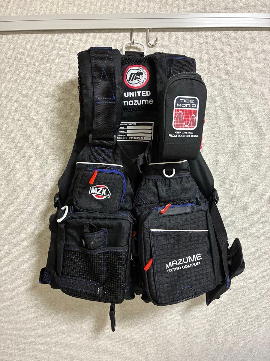 フローティングベスト マズメ MZXタイドマニアライフジャケット mazume