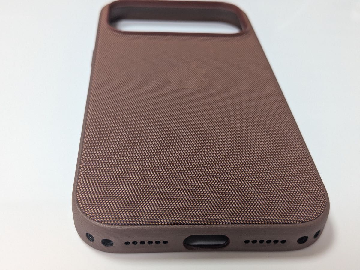 Apple MagSafe対応 iPhone 17 Pro Max テックウーブンケース シエナ