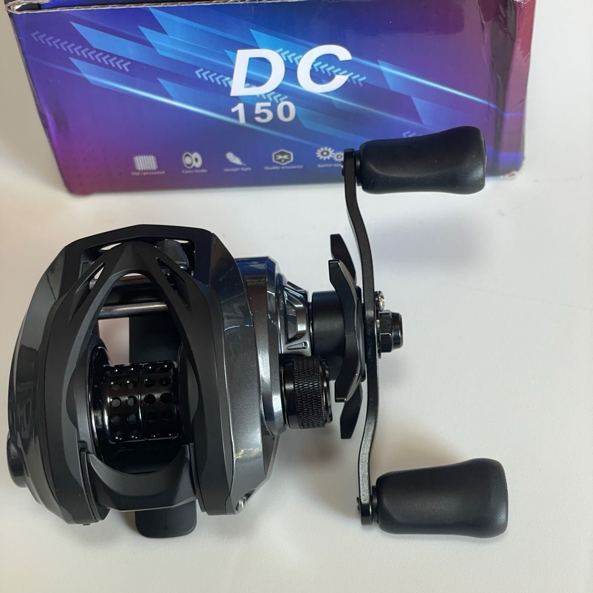 デウキオ DEUKIO DCM1 DC150 右ハンドル 中華DCリール ベイトフィネス