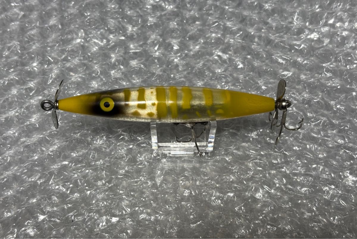 オールドヘドン ダイイングフラッター レアカラー 金目 HEDDON ルアー