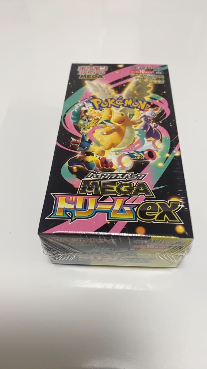ポケセン産シュリンク付き ポケモンカードゲーム MEGAドリーム ex 1BOX