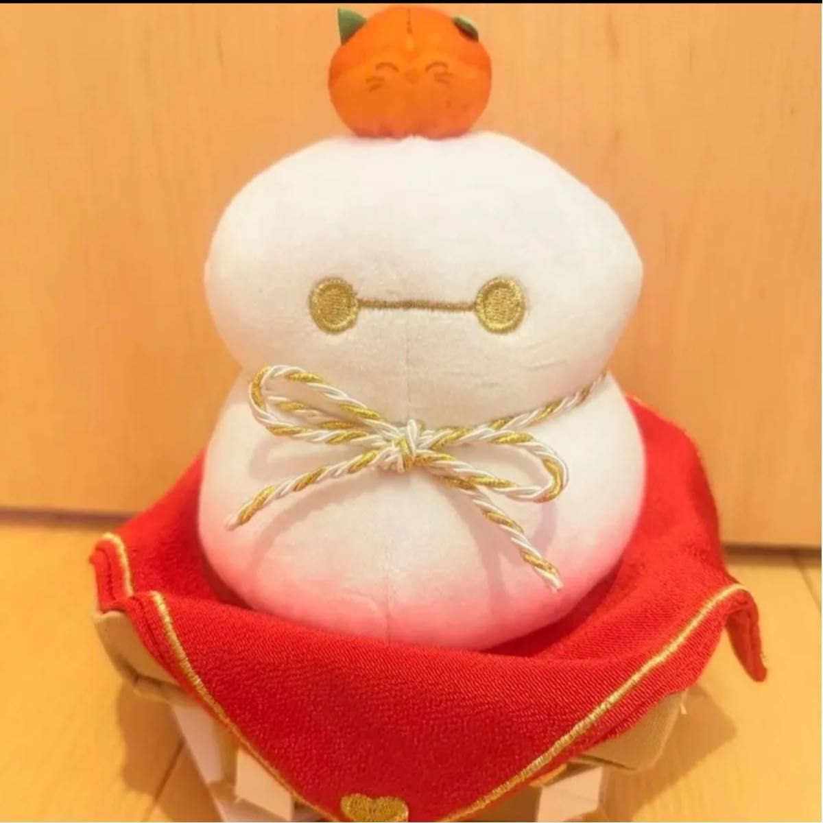 ディズニー ストア 鏡餅 ベイマックス & モチ ぬいぐるみ お正月