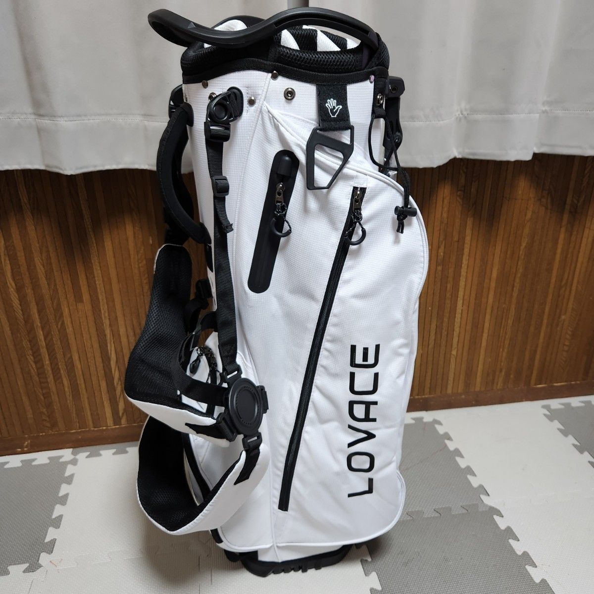 新品未使用】14分割 LOVACE 白 キャディバッグ｜Yahoo!フリマ（旧