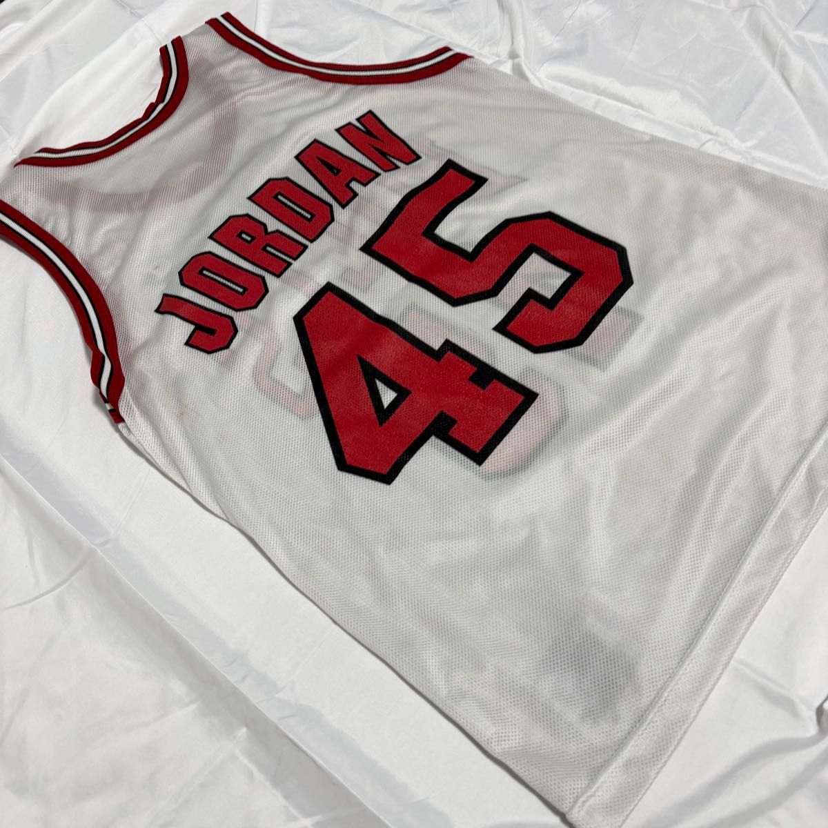 チャンピオン ブルズ マイケル・ジョーダン ゲームシャツ USA 90s 古着