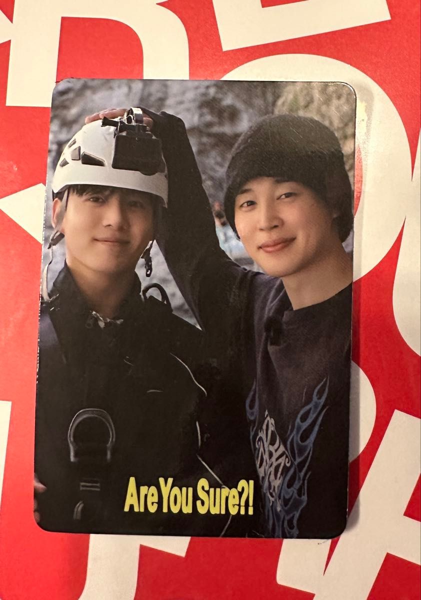 BTS ジミン ジョングク Are You Sure イゲマジャ2 フォトブック apple