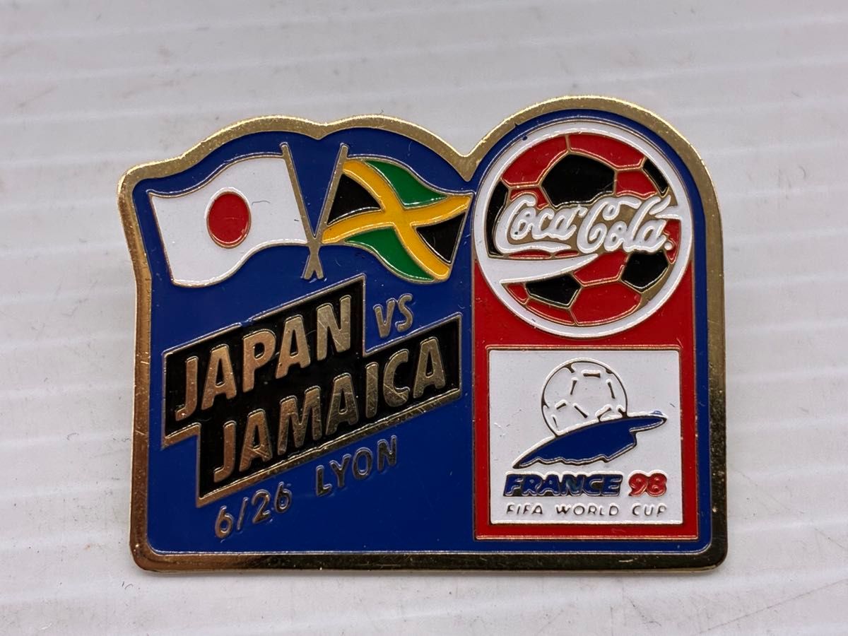 サッカー日本代表初出場 コカ・コーラ フランス1998 FIFAワールド