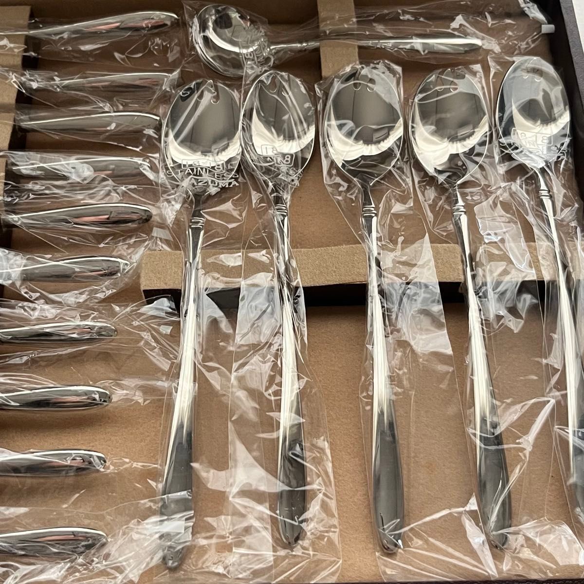 アズマ インペリアル 18-18 ステンレス フルーツカトラリーセット