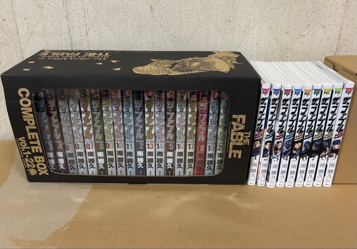 ザ ファブル コンプリートボックス 22巻 セカンドコンタクト 9巻 全31