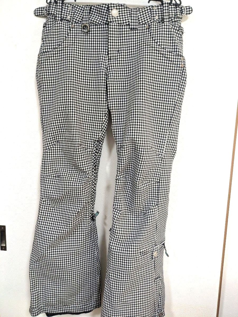 スノーボードウェア パンツ チェック柄 ROXY レディース｜Yahoo!フリマ