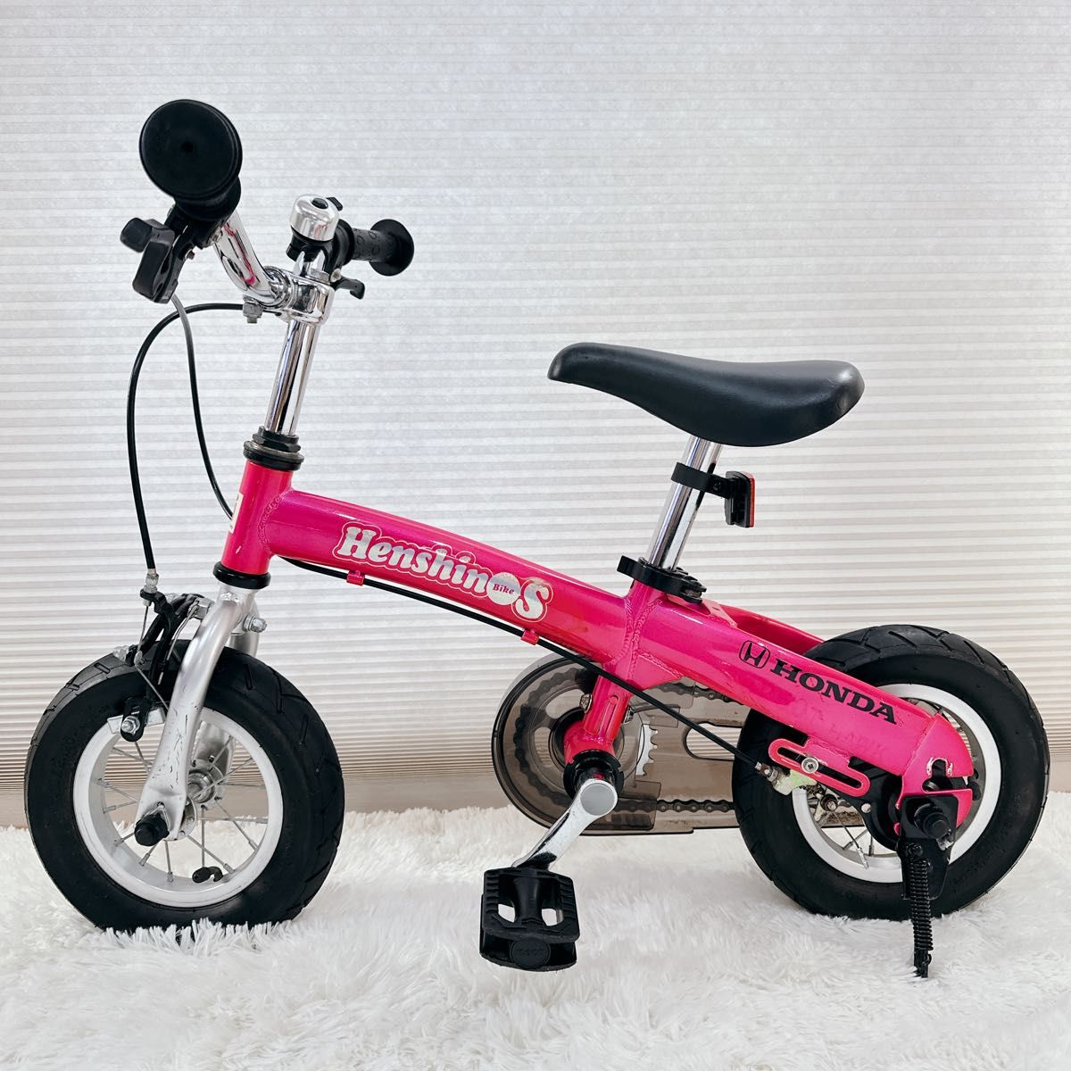 Henshin Bike S へんしんバイクS ピンク 10インチ バランスバイク