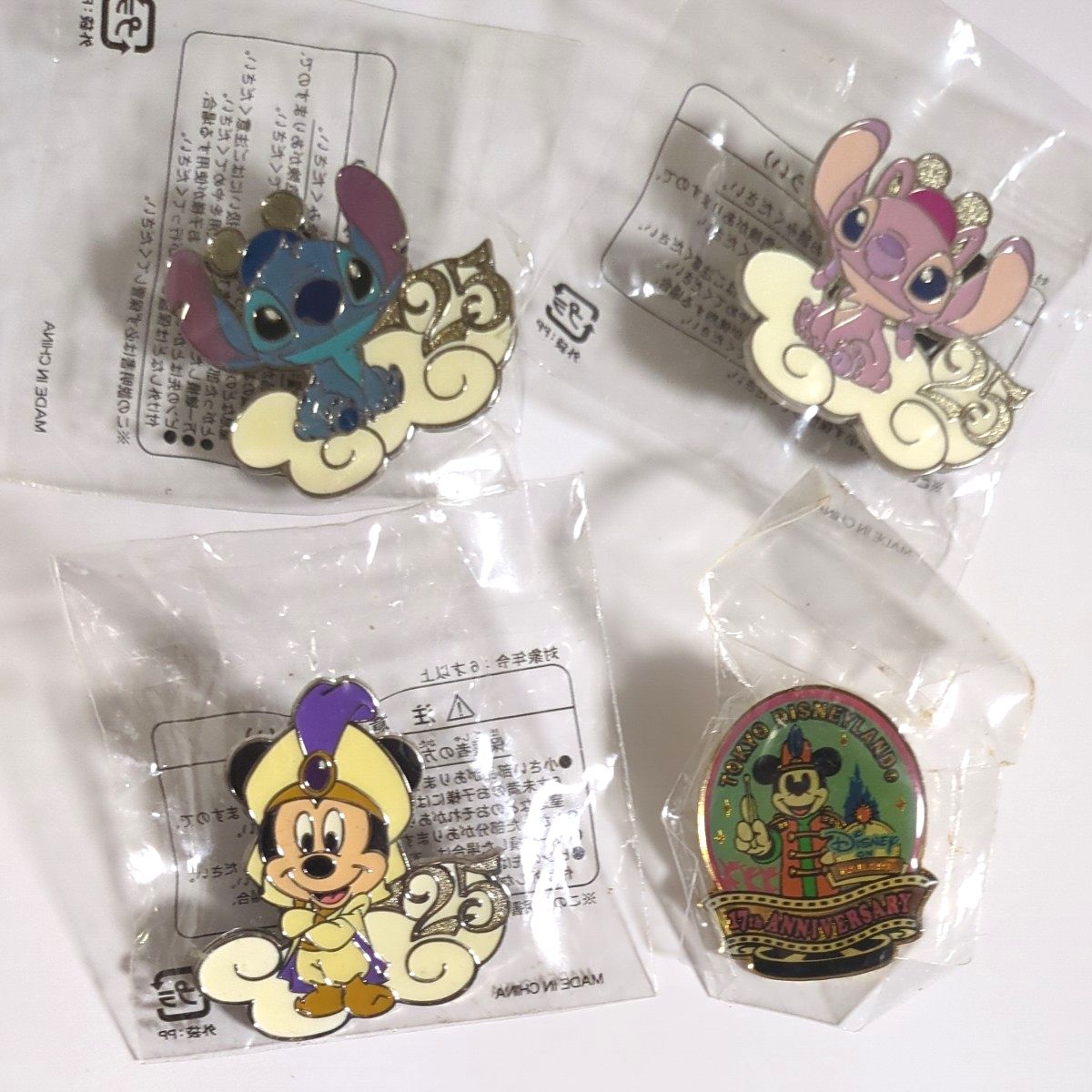 東京ディズニーシー25周年ミッキー・スティッチ・エンジェル