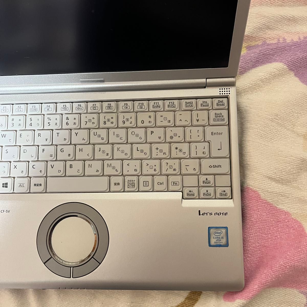 レッツノートCF-SV7 第8-i5/8GB/NVMe256GB ドラクエ10 Office2024 良品