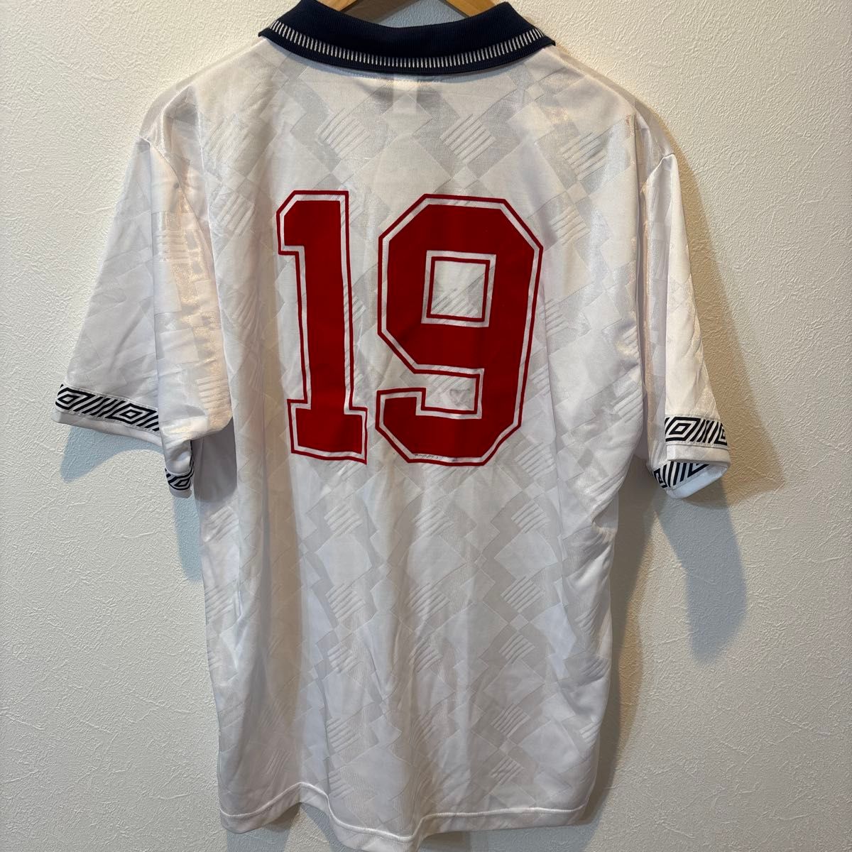 1990 イングランド代表 復刻版ユニフォーム Lサイズ｜Yahoo!フリマ（旧