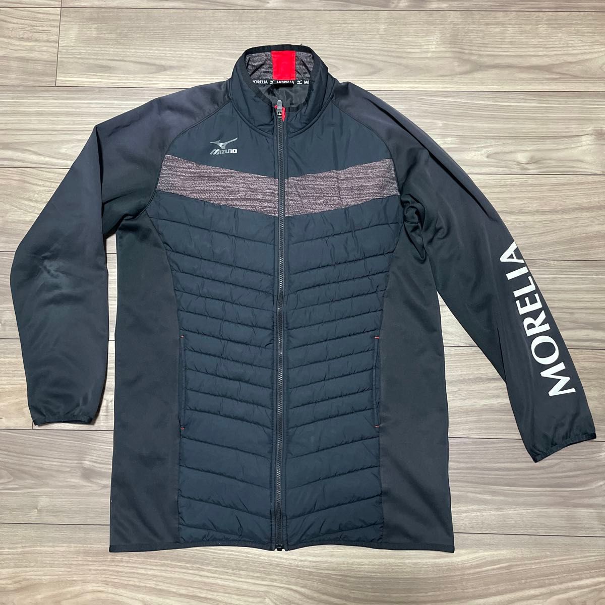 MIZUNO モレリア テックフィルコート 中綿ジャケット 黒 L｜Yahoo