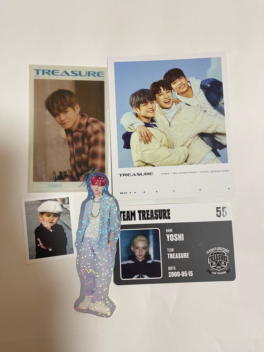 TREASURE トレジャー YOSHI ヨシ 金本芳典 IDカード ユニット