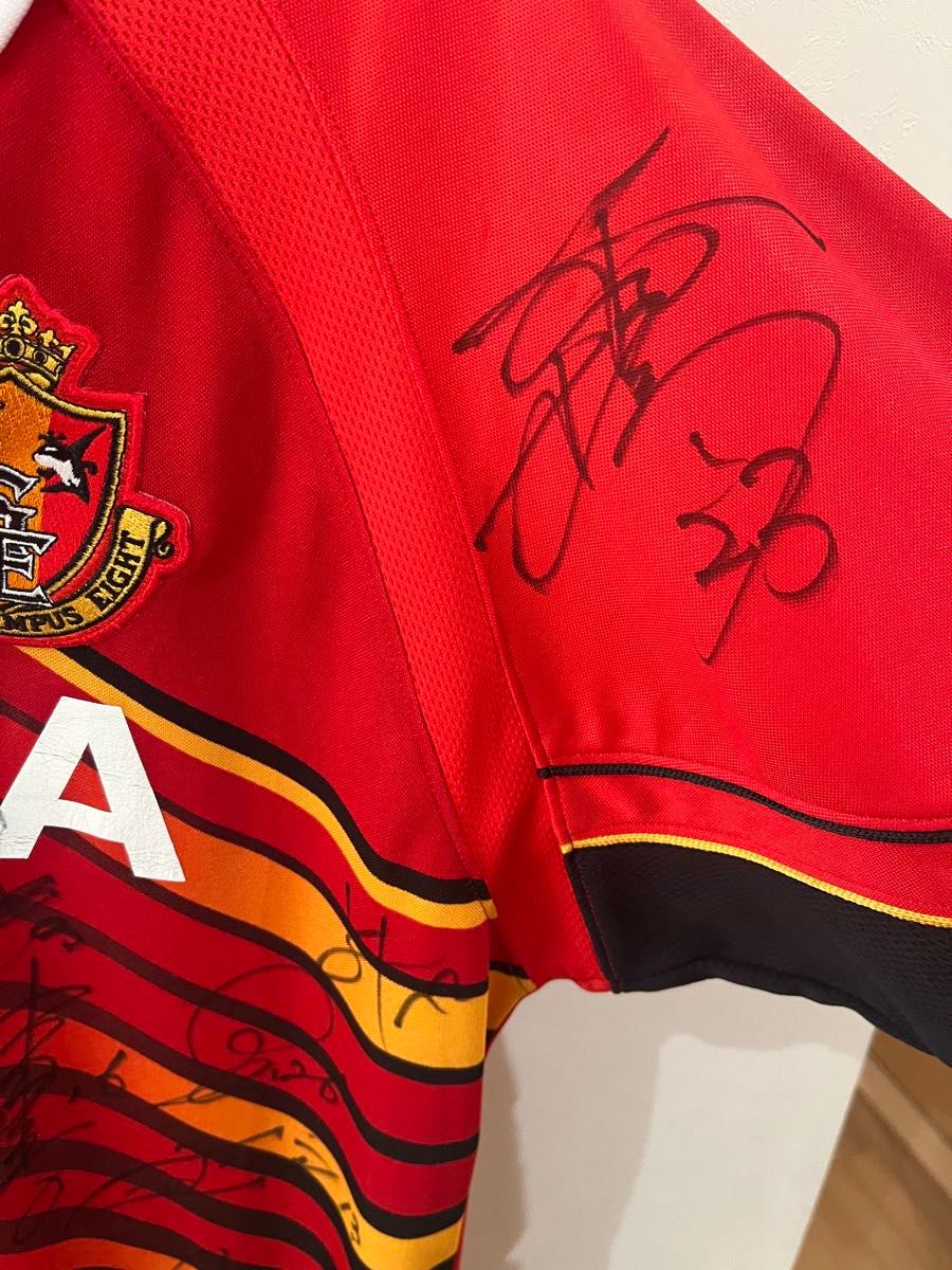 サッカー マルチ直筆サイン入り 名古屋グランパス ヴィンテージ