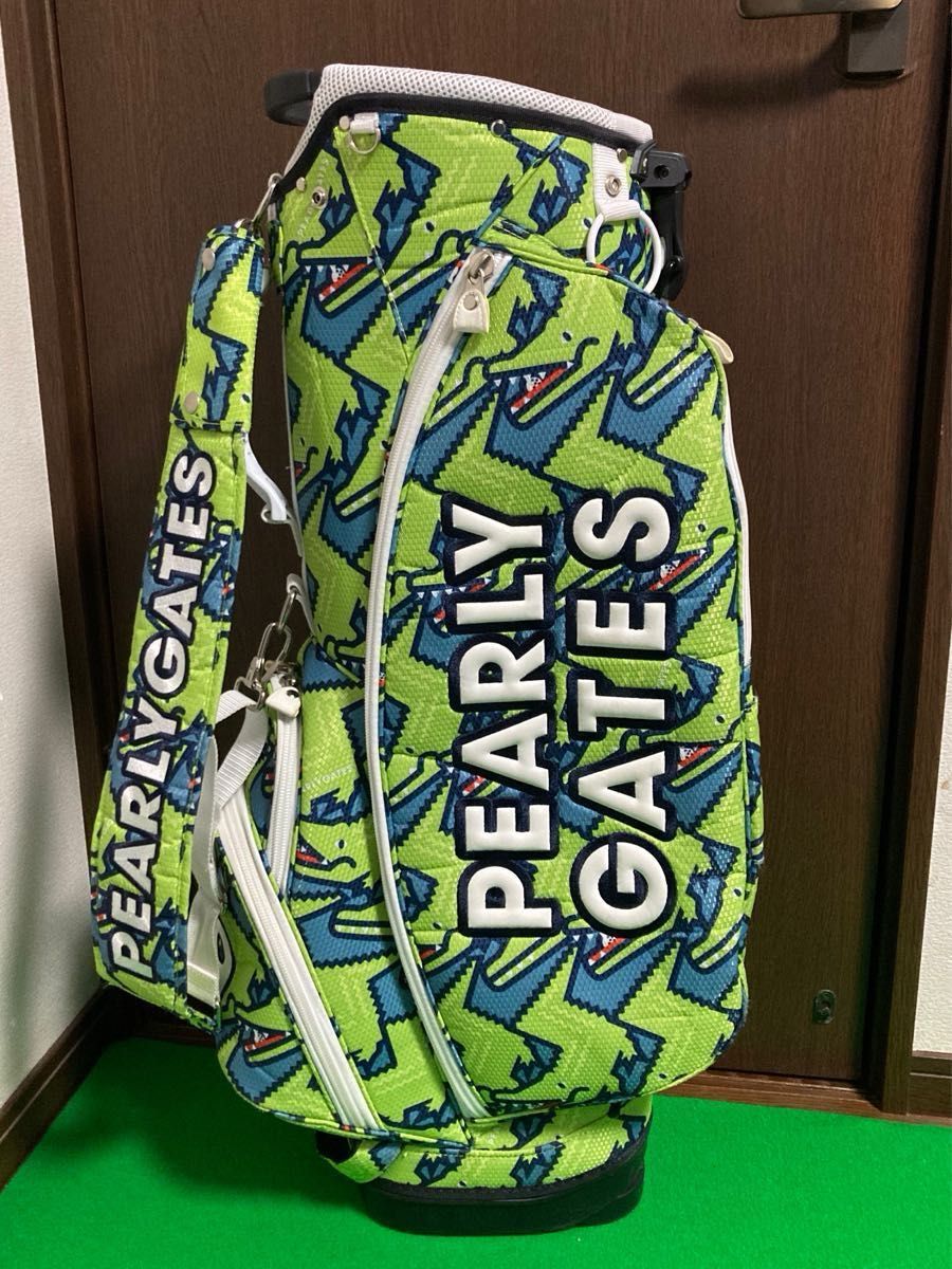 美品 パーリーゲイツ キャディバッグ スタンド ヘッドカバー 3個セット