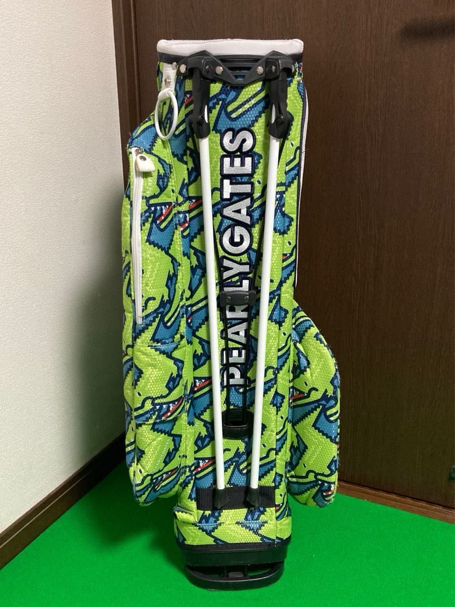 美品 パーリーゲイツ キャディバッグ スタンド ヘッドカバー 3個セット