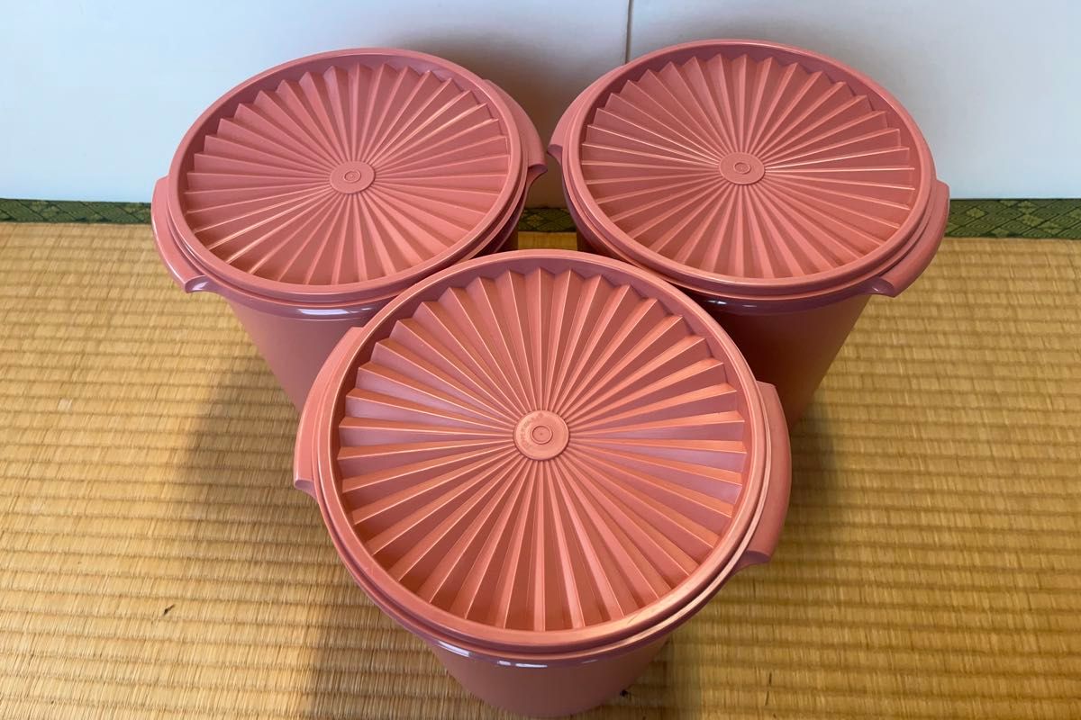 タッパーウェア マキシデコレーター 3個セット TUPPERWARE 保存容器