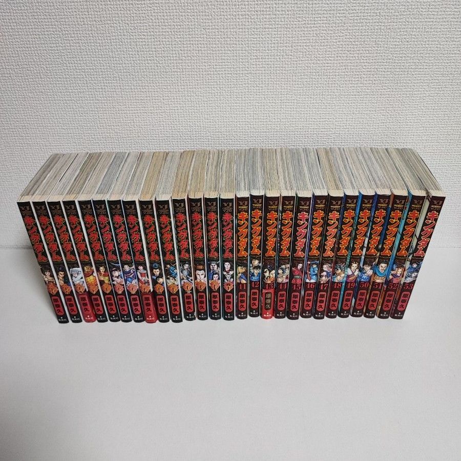 79冊セット キングダム 全77巻セット 公式ガイドブック2冊付き 原泰久