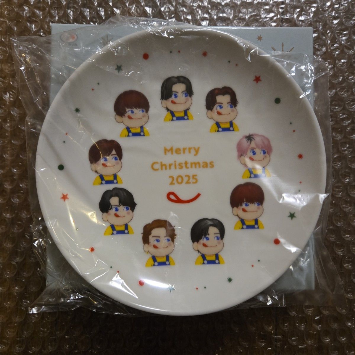 不二家 SnowMan オリジナルクリスマスプレート FUJIYA 皿 スノーマン